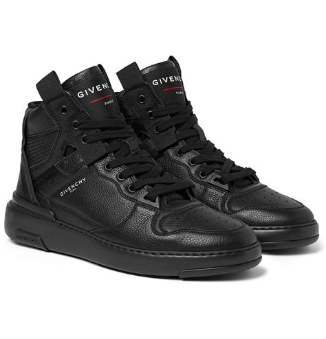 givenchy high top sneakers|givenchy leather low top sneakers.